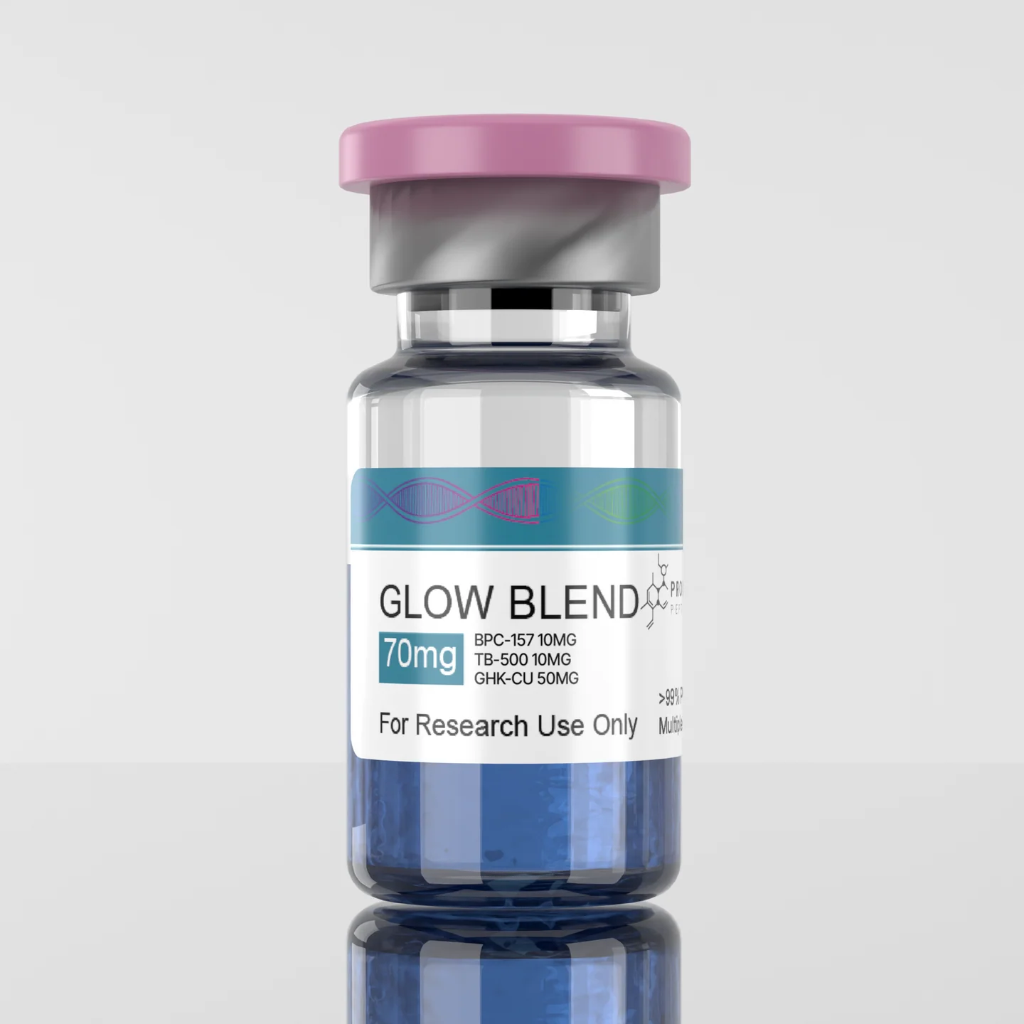 GHK-CU + BPC-157 + TB500 Blend “GLOW BLEND” 70mg GHK-CU + BPC-157 + TB500 Blend “GLOW BLEND” 70mg